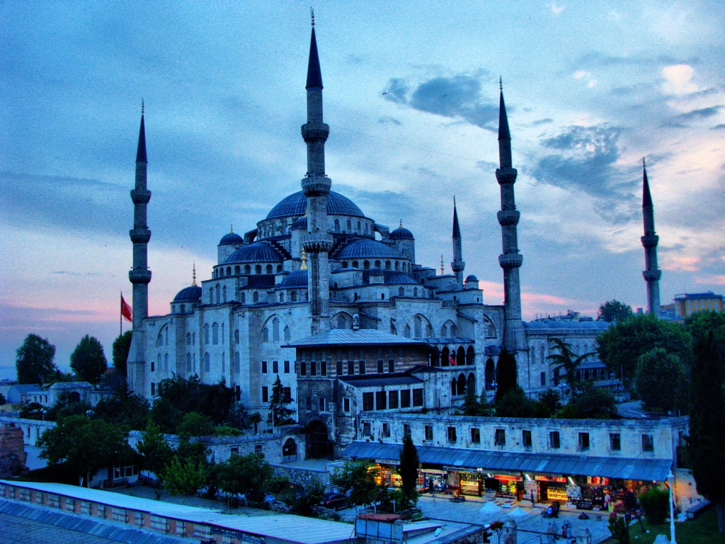 Đền thờ xanh – Blue Mosque